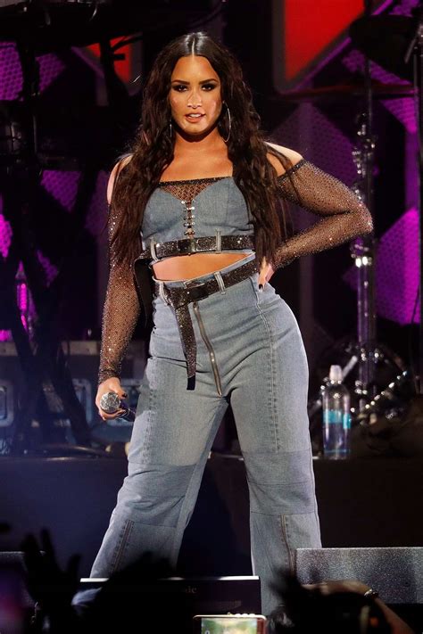 Demi Lovato At Z100s Jingle Ball 2017 At Madison Square Garden In New