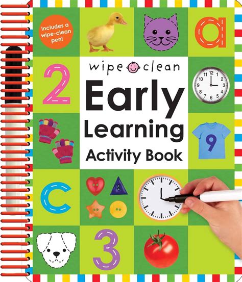 Activity Books For Kindergarten