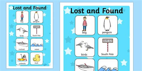 Vocabulary Poster To Support Teaching On Lost And Found Vocab
