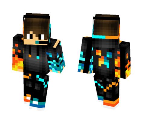 Get Fire Water Boy Minecraft Skin For Free Superminecraftskins