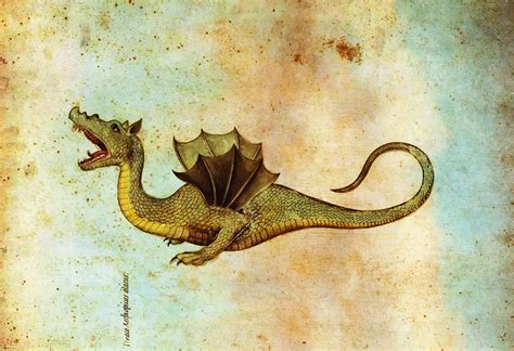 Medieval Dragon Art