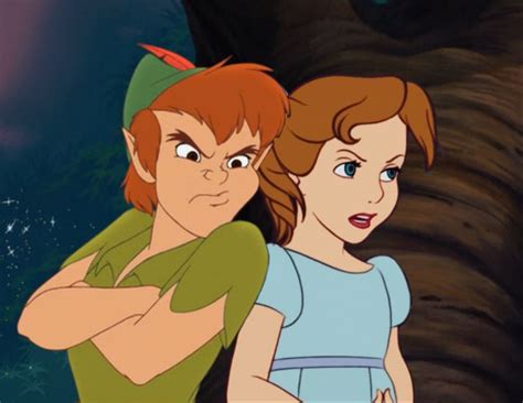 Peter Pan Wendy Angry By Rapunzel Magic Frost On Deviantart Peter