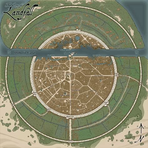 Steampunk City Map Generator I Included Natural Parts For The Inner