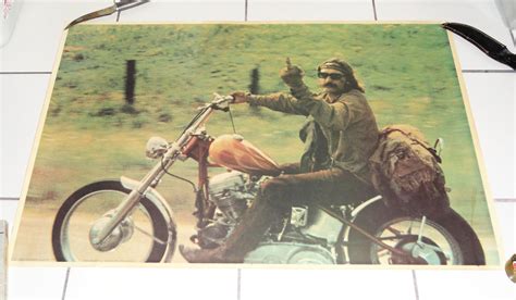 Nostalgia On Wheels Sold Original 1969 Easy Rider Dennis Hopper