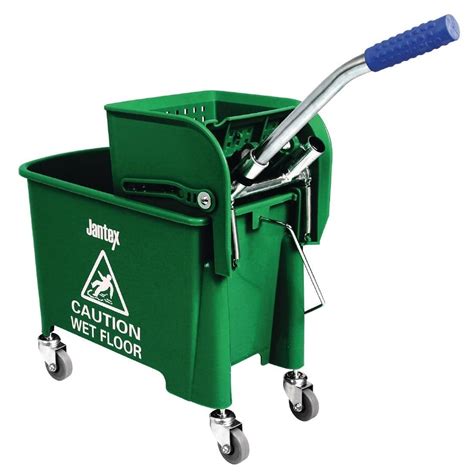 Mop Bucket & Wringer Green - 20Ltr