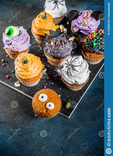 Funny Children S Treats For Halloween Stock Photo Image Of Holidays