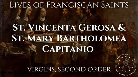 The Lives Of Saint Vincenta Gerosa Saint Mary Bartholomea Capitanio