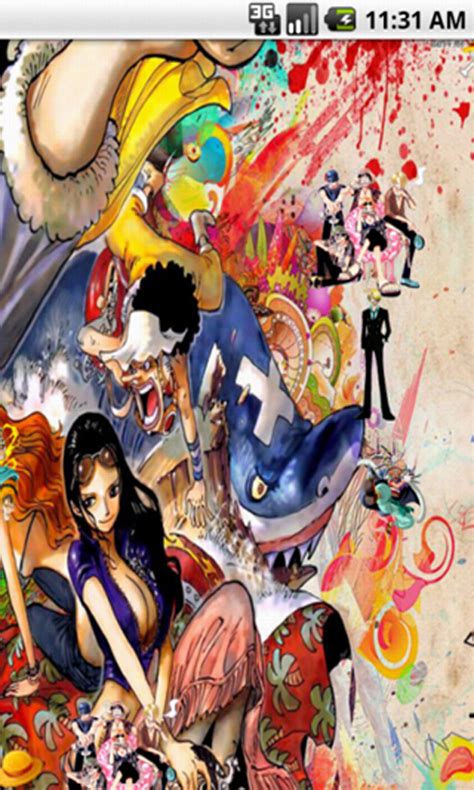 Live Wallpaper Anime One Piece Android 3d Desktop Animation Asyique