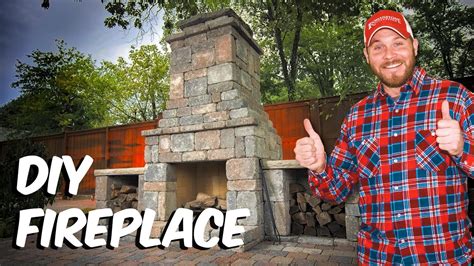 Build Your Own Outdoor Fireplace Kit Mycoffeepotorg