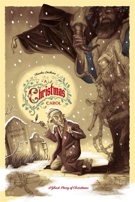 A Christmas Carol Spirits Of Winter Variant Mad Duck Posters