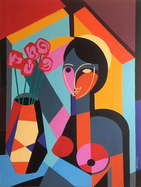 Koola Adams Paintings For Sale Cubist Art Cubist Portraits Painting