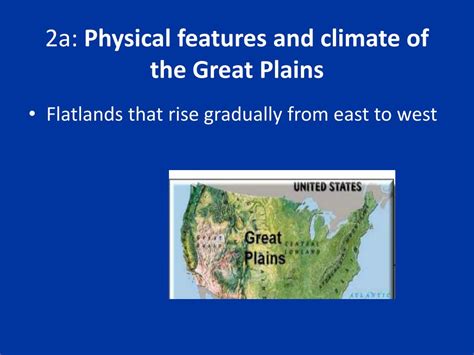 Ppt 2a Physical Features And Climate Of The Great Plains Powerpoint