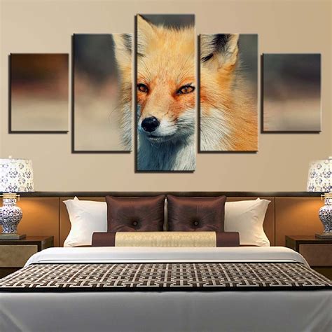 Hd Printed Modern Canvas Paintings Modular Posters Home Decor 5 Pieces