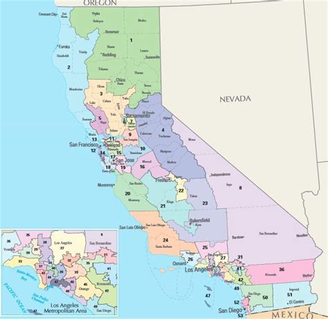 ca congressional districts map