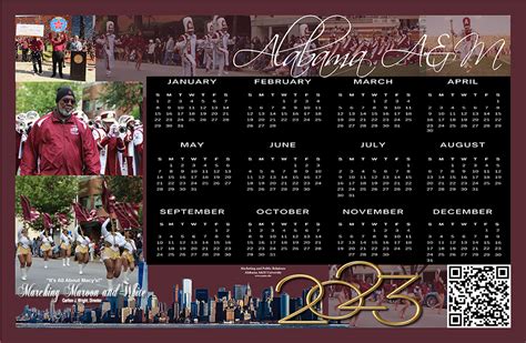 Aamu Calendar Features Mmw Alabama Aandm University
