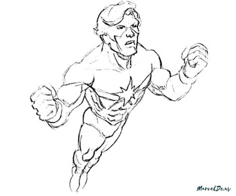 Captain Marvel Coloring Pages at GetColorings.com | Free printable
