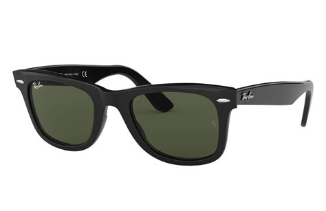Original Wayfarer Classic Sunglasses In Black And Green Rb2140 Ray Ban