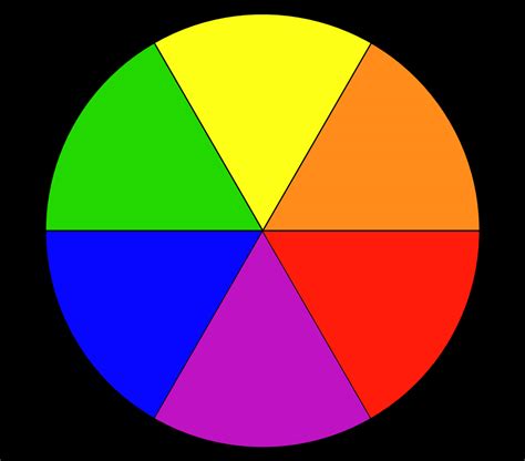 Colour Wheels Colouring Pages