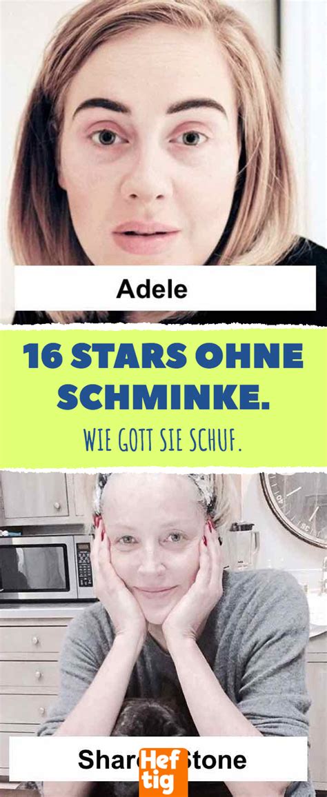 16 Stars Ohne Schminke