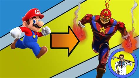 Mario Characters As Superheroes Mario Luigi And Toad Youtube