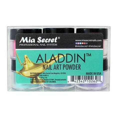 Mia Secret Nail Art Powder Aladdin Collection Skyline Beauty Supply