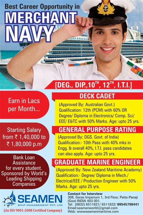 Joinmerchantnavy Join Merchant Navy 2024