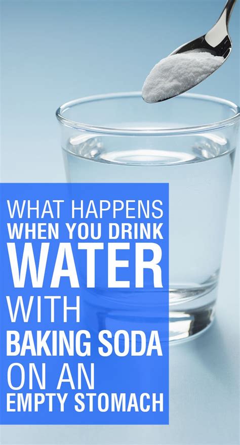 What Happens When You Drink Baking Soda With Water | Lifestylexpert