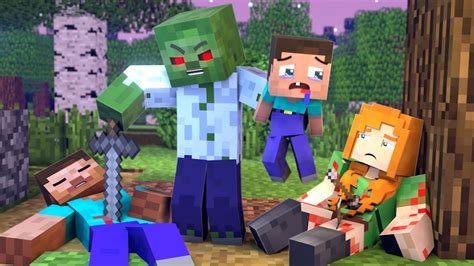 The Minecraft Life Of Steve And Alex Revenge Minecraft Animation