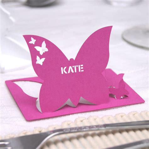 Check spelling or type a new query. Personalised Butterfly Table Name Place Card By Urban Twist | notonthehighstreet.com