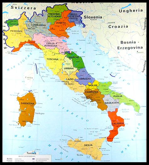 Italy and its regions have a lot to offer. Tuscany In Italy Map ~ AFP CV