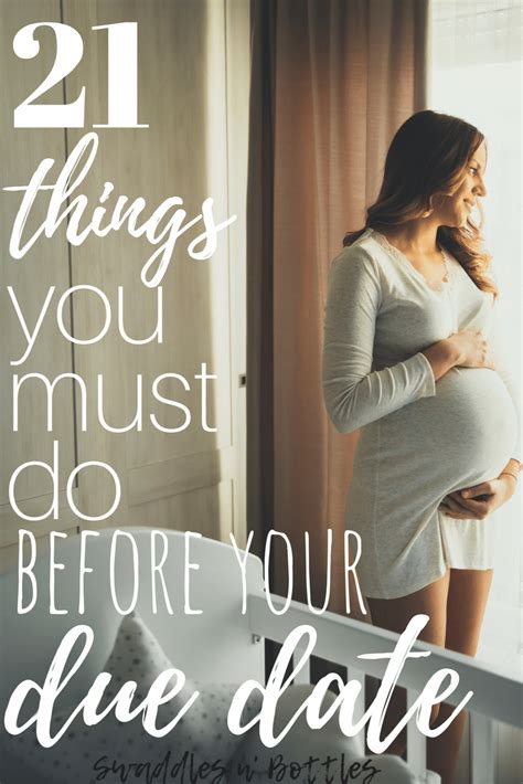 21 Things Every Expectant Mom Should Do To Prepare For Baby Due Date
