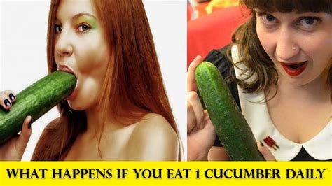 She Ate Cucumber Everyday For A Month Here Is What Happened To Her