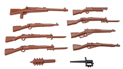 Brickarms Ww1 Weapon Custom Military Sets Made Of Bricks