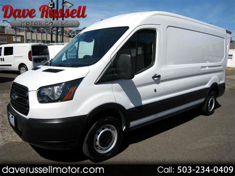 Used 2019 Ford Transit T 250 Medium Roof Extended Cargo Van 148 In Wb