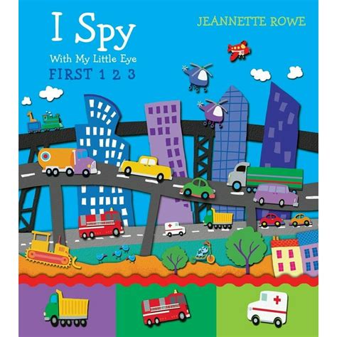 I Spy With My Little Eye Books First 1 2 3 Board Book Walmart
