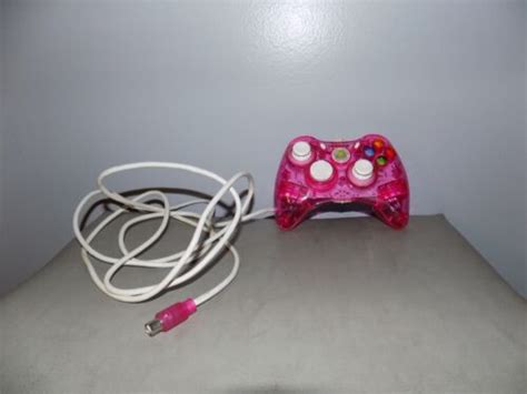 Pdp Rock Candy Pl3760 Xbox 360 Controller Pink 708056537654 Ebay