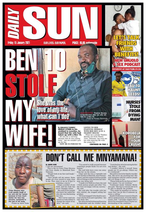 Daily Sun-January 15, 2021 Newspaper - Get your Digital Subscription