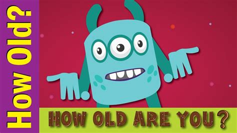How Old Are You Song Kids Esl Songs Fun Kids English ข้อมูลที่