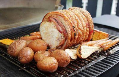 Roast Pork on Weber Q - The Food Channel