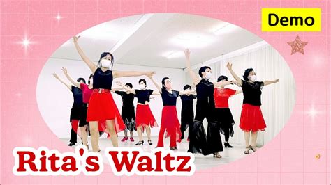 Ritas Waltz Line Dancebeginner Waltz 초급왈츠 Youtube