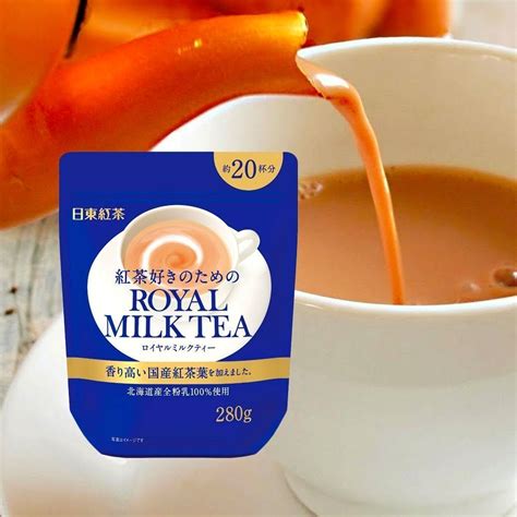 Nittoh Kocha Instant Royal Milk Tea Powder 280g Made In Japan