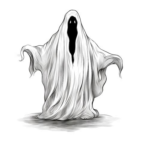 Premium Ai Image Horror Ghost Illustrations Menacing Ethereal Forms