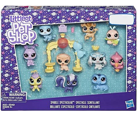 Littlest Pet Shop Sparkle Spectacular Exclusive Figure 10 Pack Set
