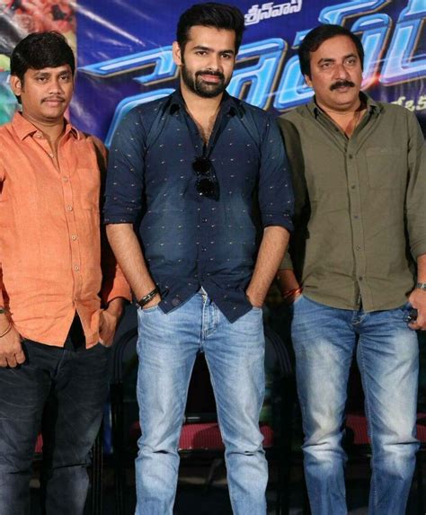 In 2002, ram acted in a tamil short film titled adayalamand he won best actor in european movies festival. Ram Pothineni at Hyper Movie Success Meet - Photos,Images ...