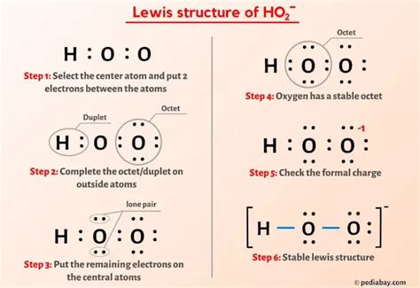 Ho Lewis Structure In Steps With Images