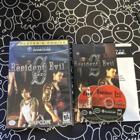 Resident Evil Zero 0 Black Label Nintendo Gamecube Cib Complete W