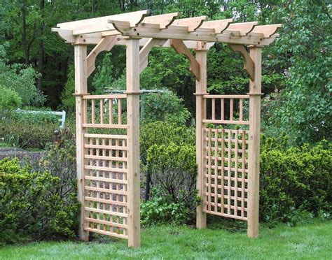 Easy Garden Arbor Plans You Can Build Yourself To Complement Your
