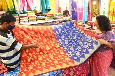Mylapore Times Saris Textiles By Weavers Of Bengal Sale In Alwarpet