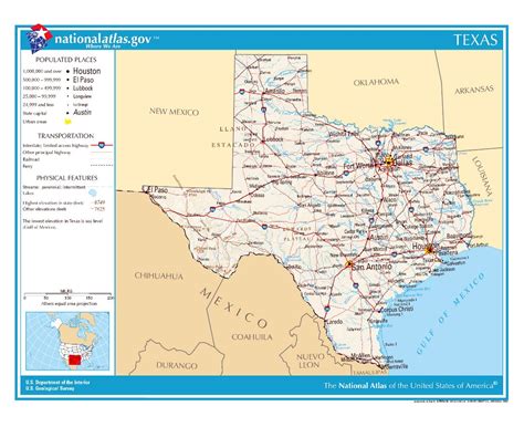 Maps Of Texas Collection Of Maps Of Texas State Usa