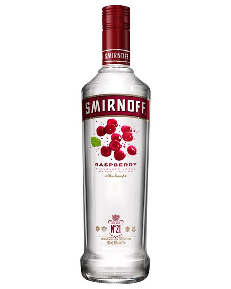 Raspberry Smirnoff Vodka Mixed Drinks Raspberry